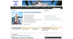 Desktop Screenshot of cruiseshipjobsnetwork.com
