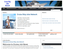 Tablet Screenshot of cruiseshipjobsnetwork.com